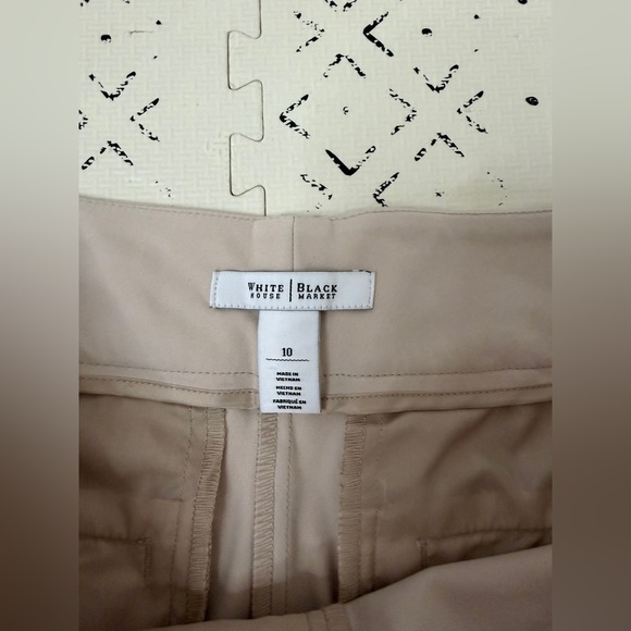 WHBM ankle‎ pants size 10 in color biscotti - Picture 7 of 9